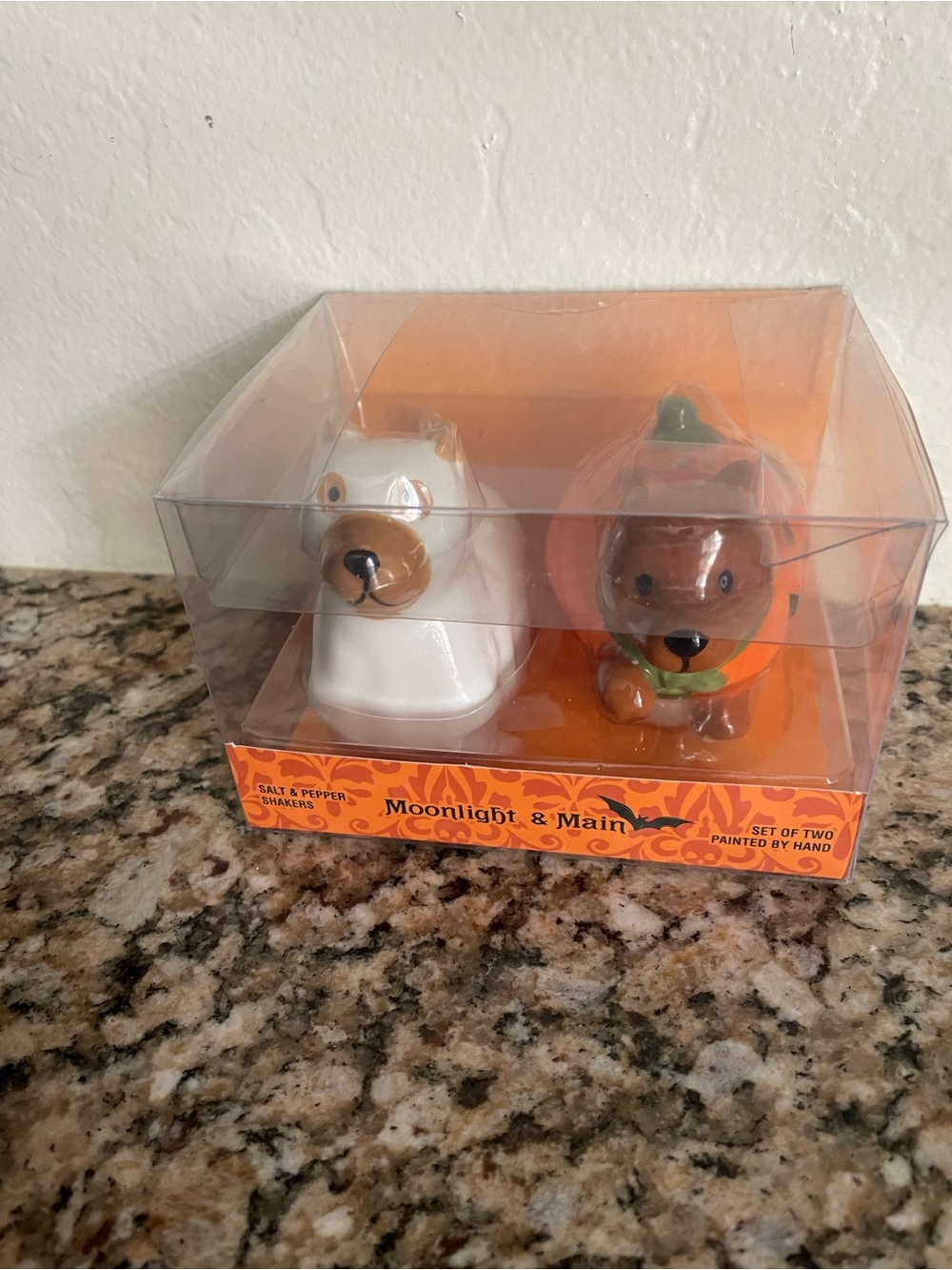 Halloween Dogs in Costumes Salt & Pepper Set